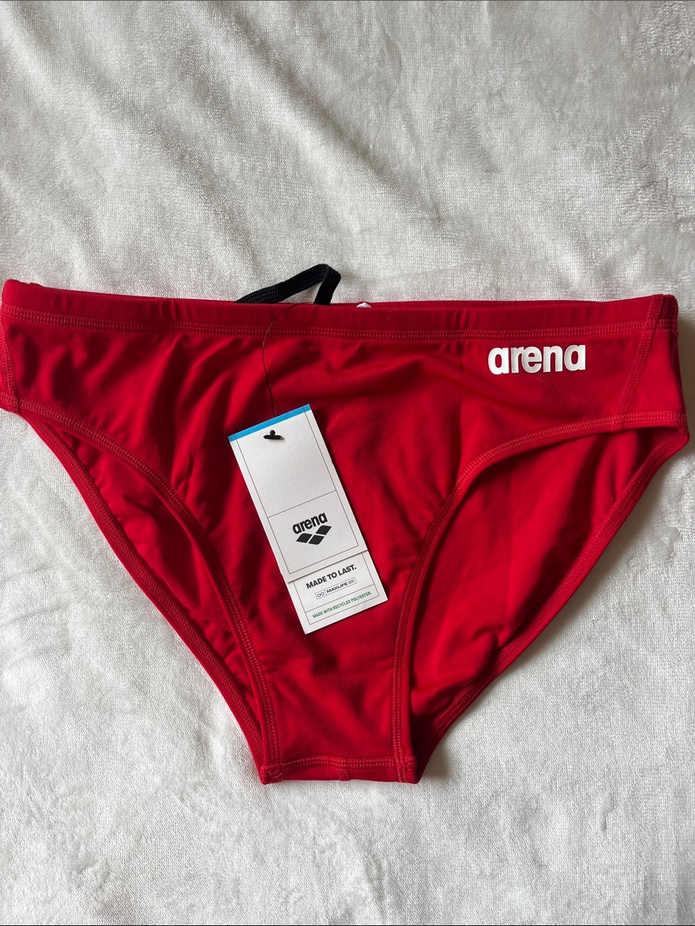 Arena Red Men’s Swim Trunks